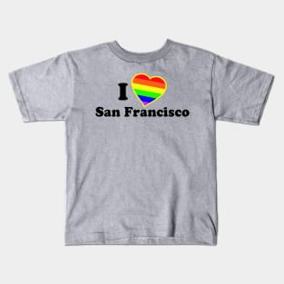 I Love San Francisco Kids T-Shirt